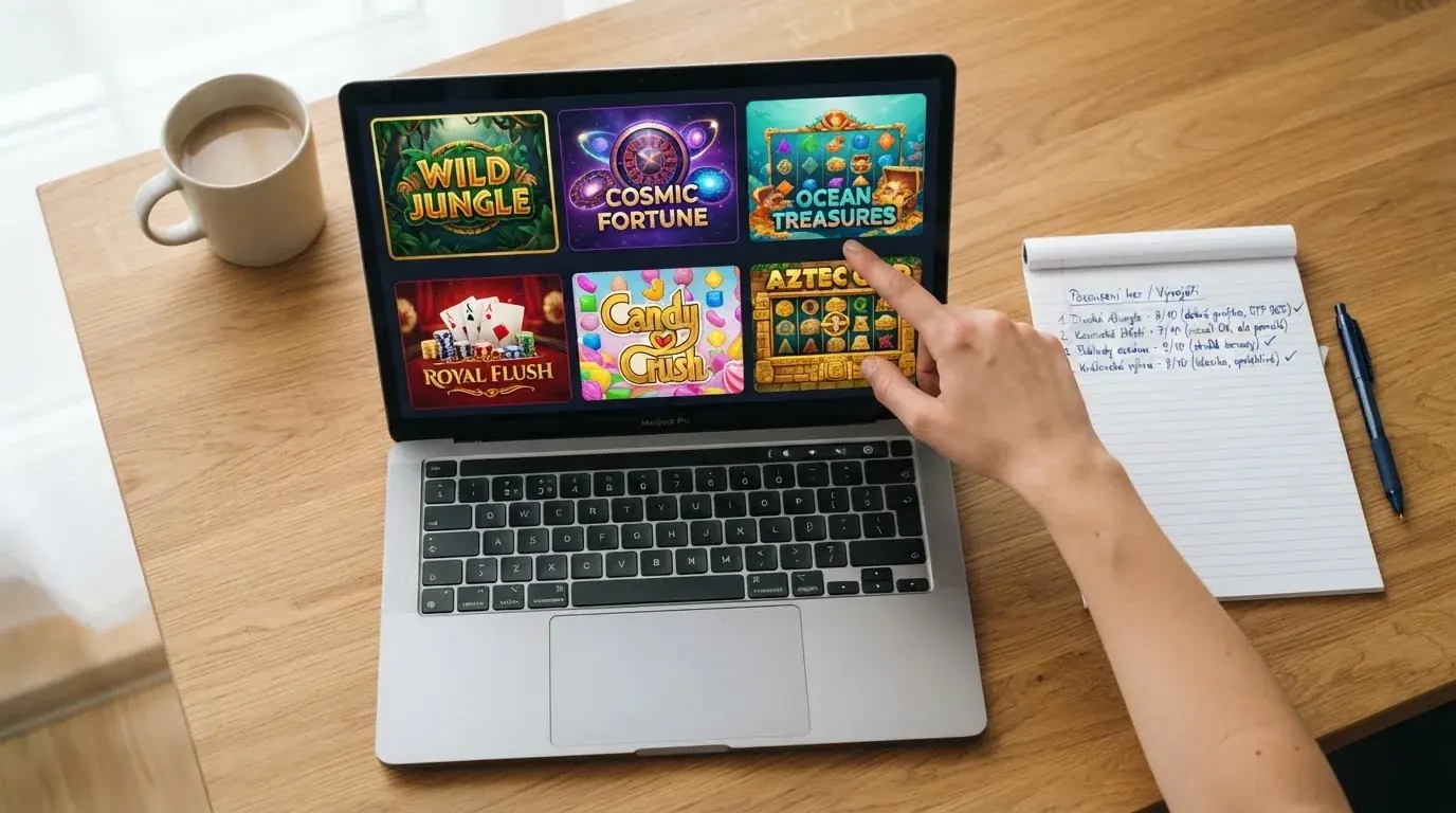 Tabulka srovnávající klíčové parametry deseti vývojářů — původ, počet CZ kasin, podpisové mechaniky a volatilitu